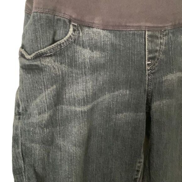 Pre Owned Women’s Gap Maternity Original Long and Lean Jeans Sz 2 Reg Comfort - Picture 4 of 15